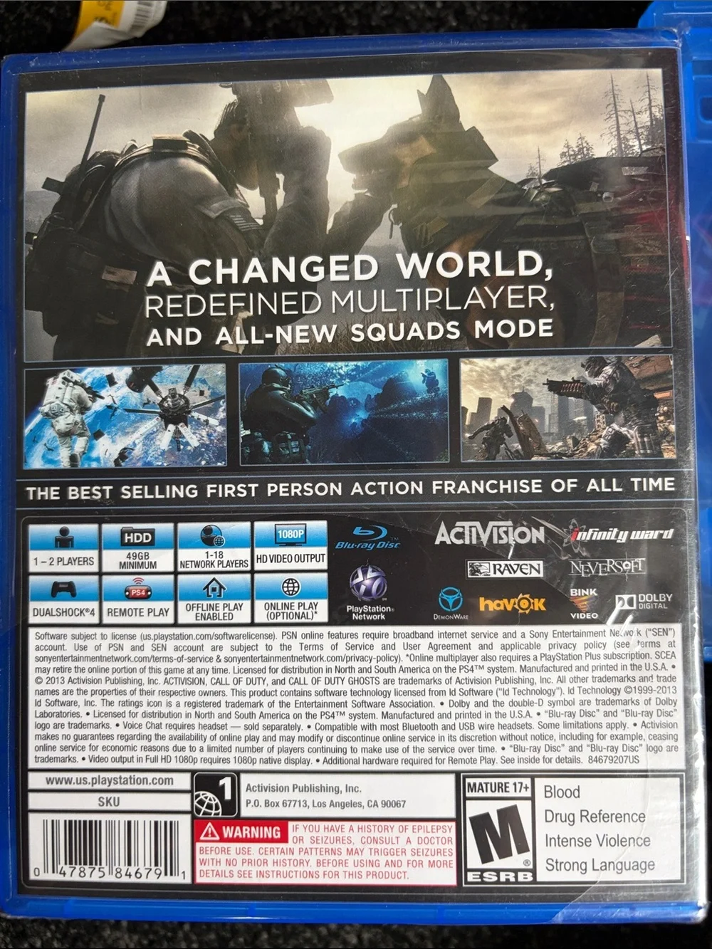 Call of Duty: Ghosts (PS4) - Activision -